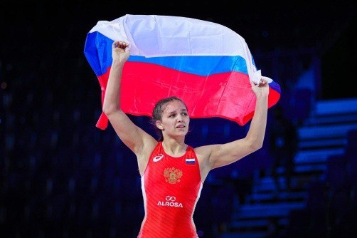 Анастасия Сидельникова – чемпионка Европы по женской борьбе