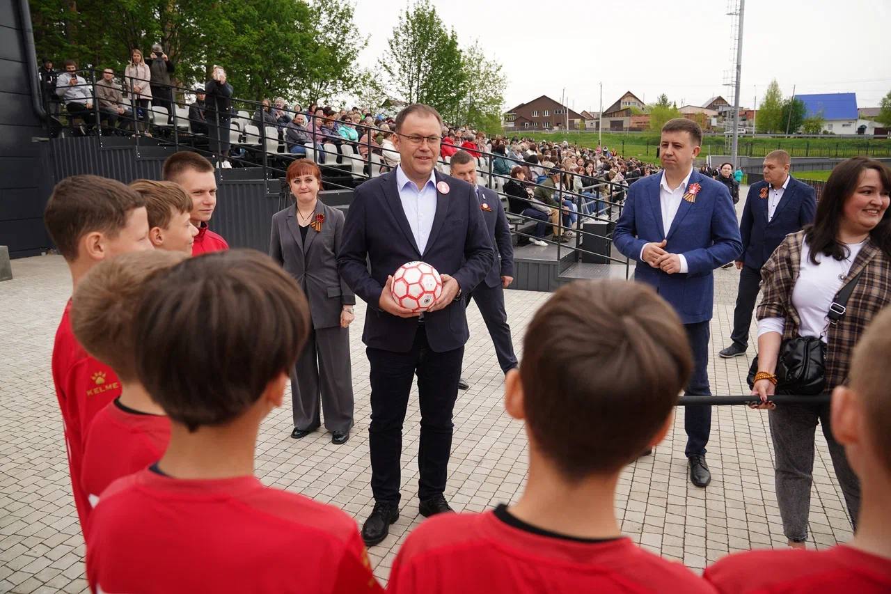 Спорткомплекс «Металлург» в Гурьевске открыли после капремонта