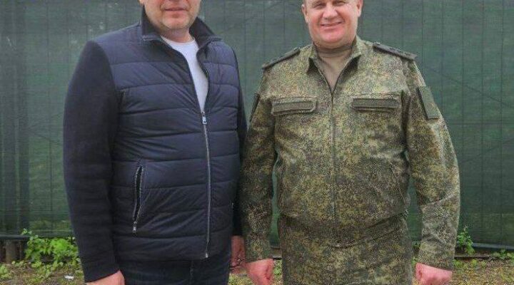 Илья Середюк поздравил Андрея Мордвичева с назначением главнокомандующим Сухопутными войсками ВС РФ