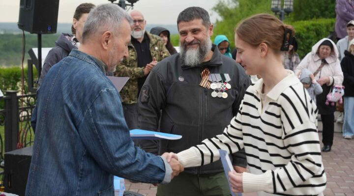 Ветераны СВО приняли участие в акции «Ночь музеев» на «Красной горке»