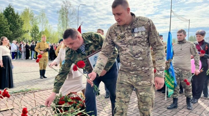 Ветераны СВО Кузбасса стали активными участниками всех патриотических акций в честь 80-летия Победы