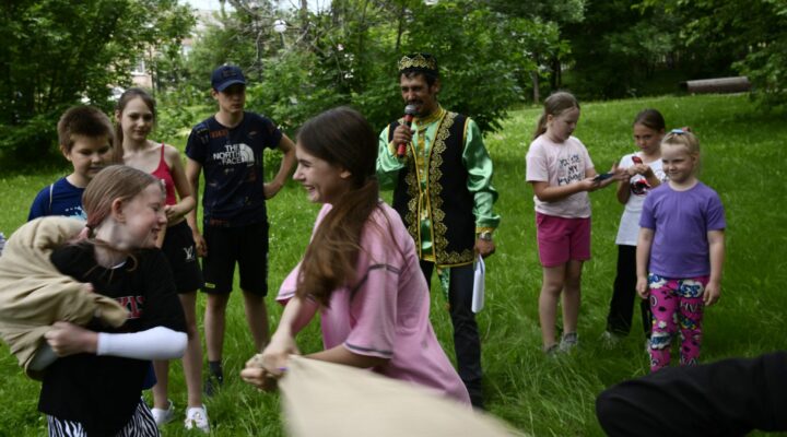 «Детский Сабантуй» отпраздновали в Белове