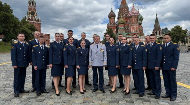 Курсанты Кузбасского института ФСИН России посетили торжественный прием Президента Российской Федерации