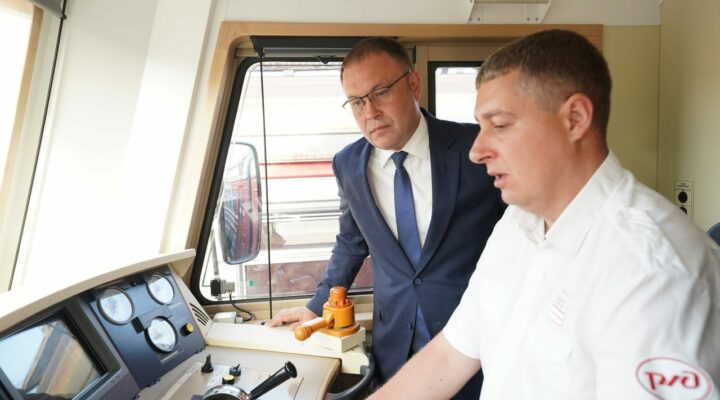 Илья Середюк осмотрел инфраструктуру Западно-Сибирской железной дороги в Кузбассе