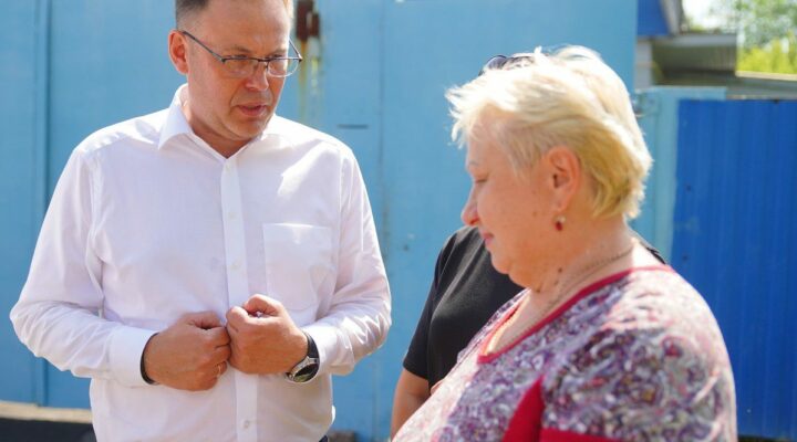 Губернатор лично проверил, как выполнили его поручение в Новокузнецке