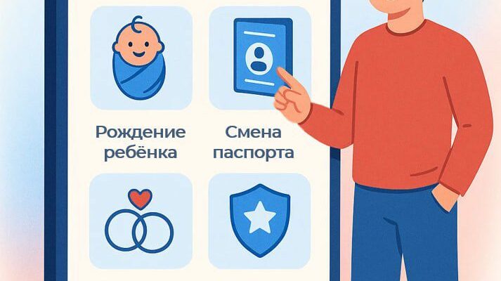 245 новых сервисов «Жизненные ситуации» запустят на Госуслугах до конца года