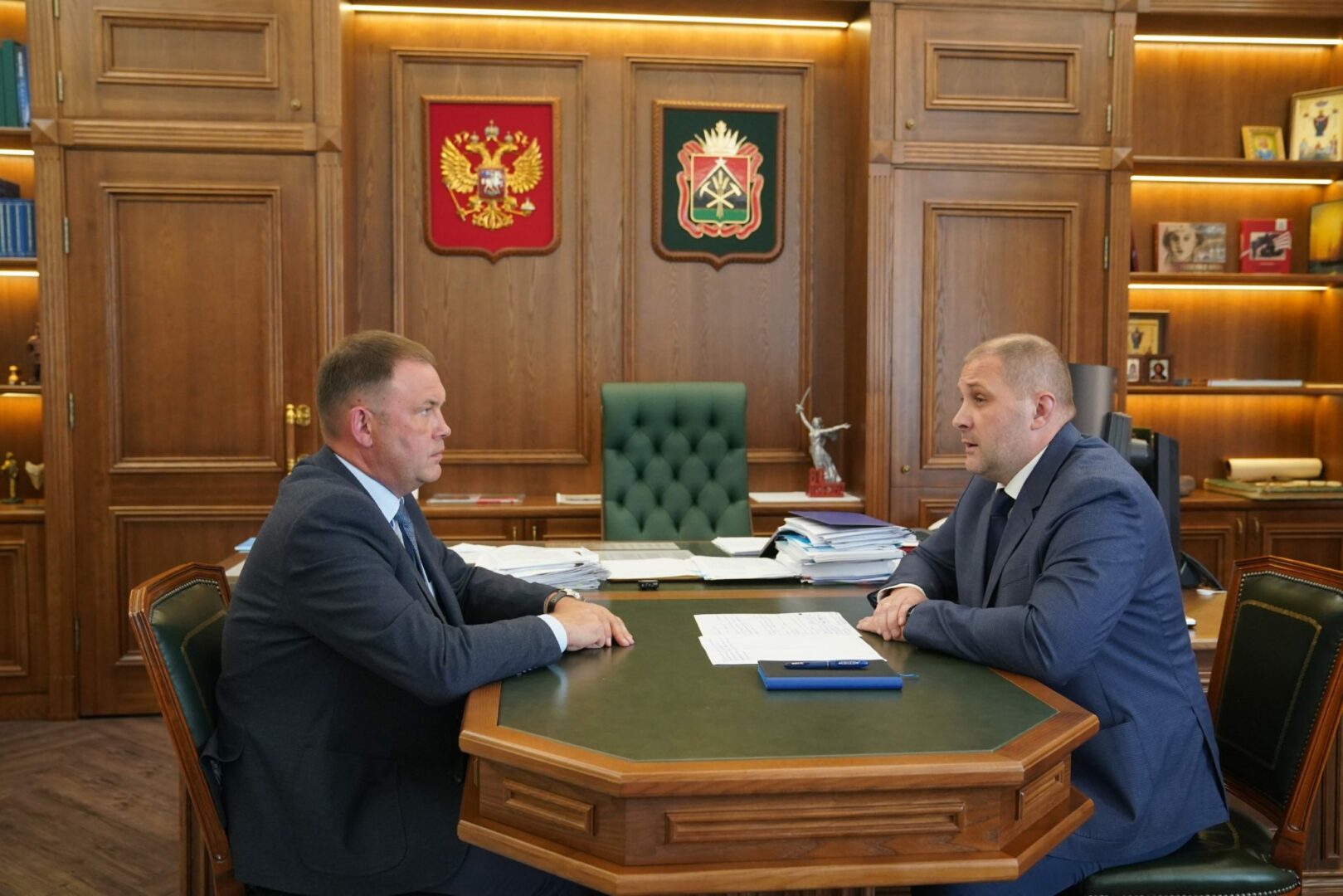 Глава Минздрава Кузбасса доложил губернатору о первых решениях на новом посту Глава Минздрава Кузбасса доложил губернатору о первых решениях на новом посту