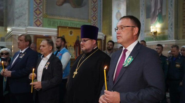 Молебен о безопасности шахтерского труда провели в Прокопьевске