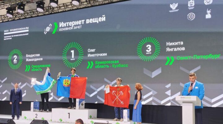 Кузбасские студенты выиграли пять золотых медалей на Всероссийском чемпионате «Профессионалы»