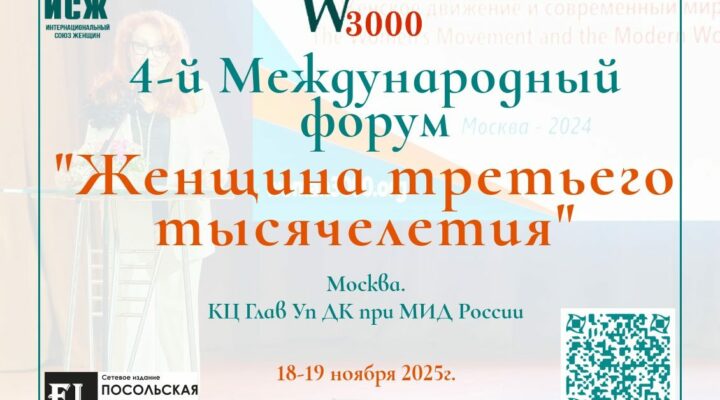 Кузбассовцы могут принять участие в международном форуме «Женщина третьего тысячелетия»